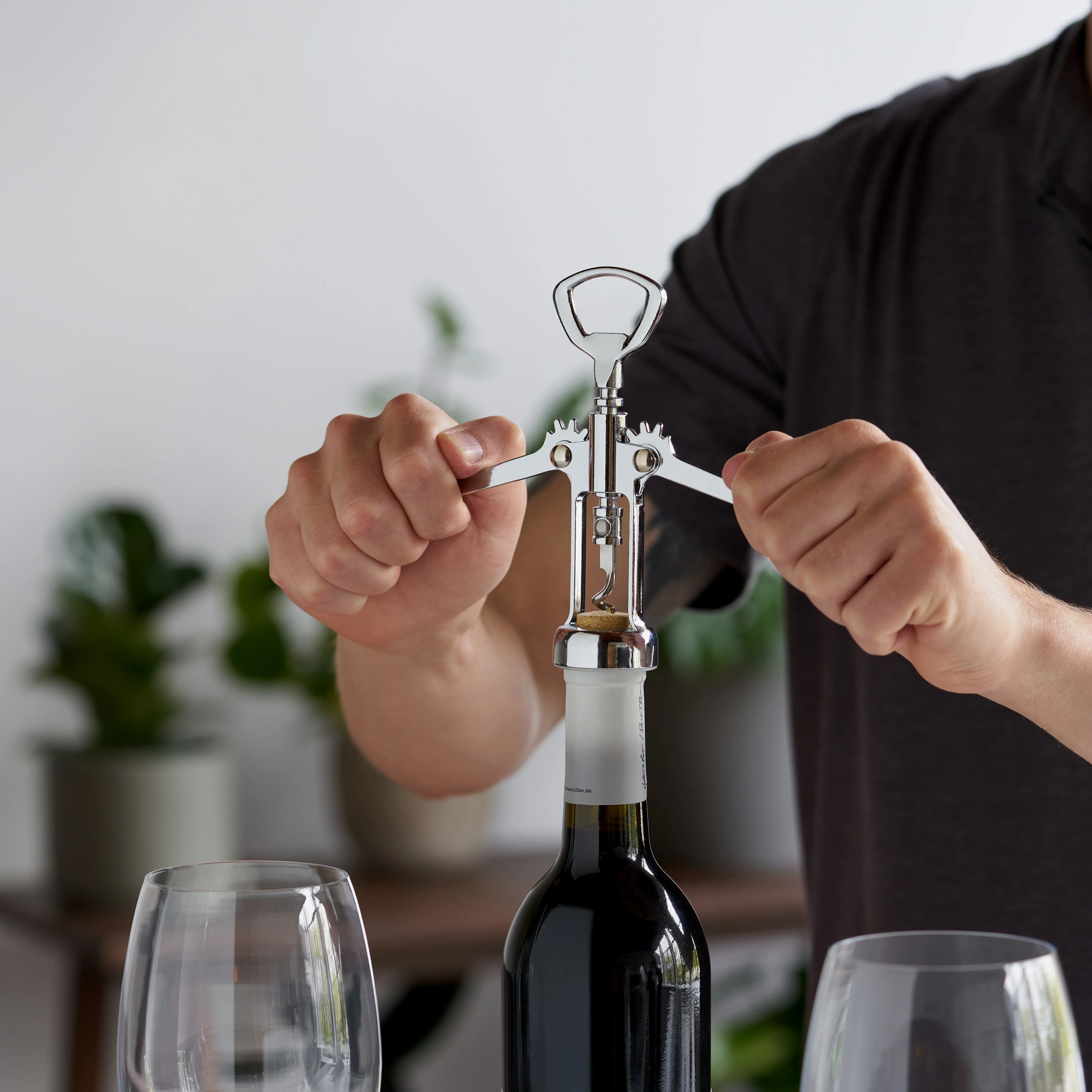 Soar Winged Corkscrew in Stainless Steel - Image 4