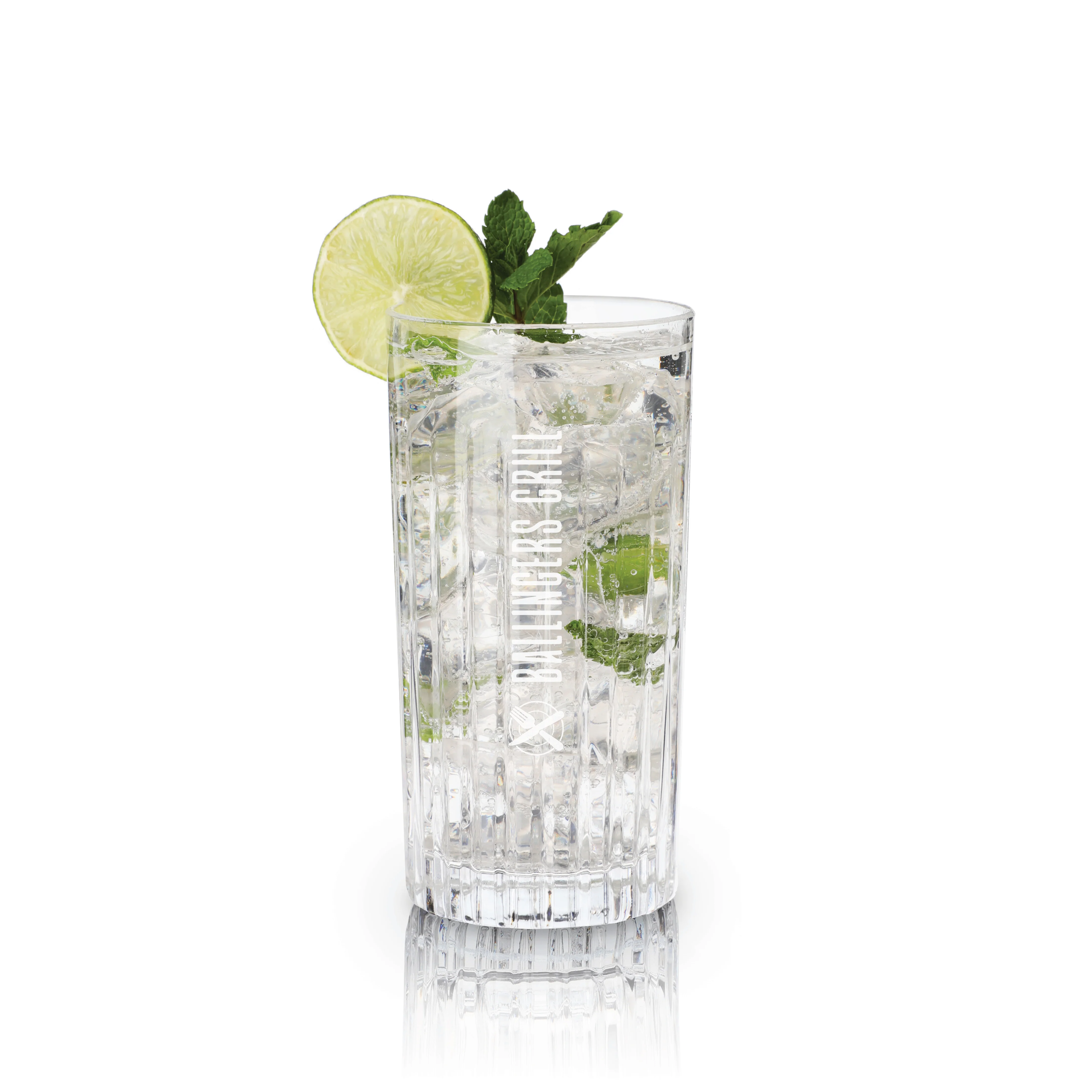 Reserve Milo Crystal Highball Glasses, Set of 4 - Image 4
