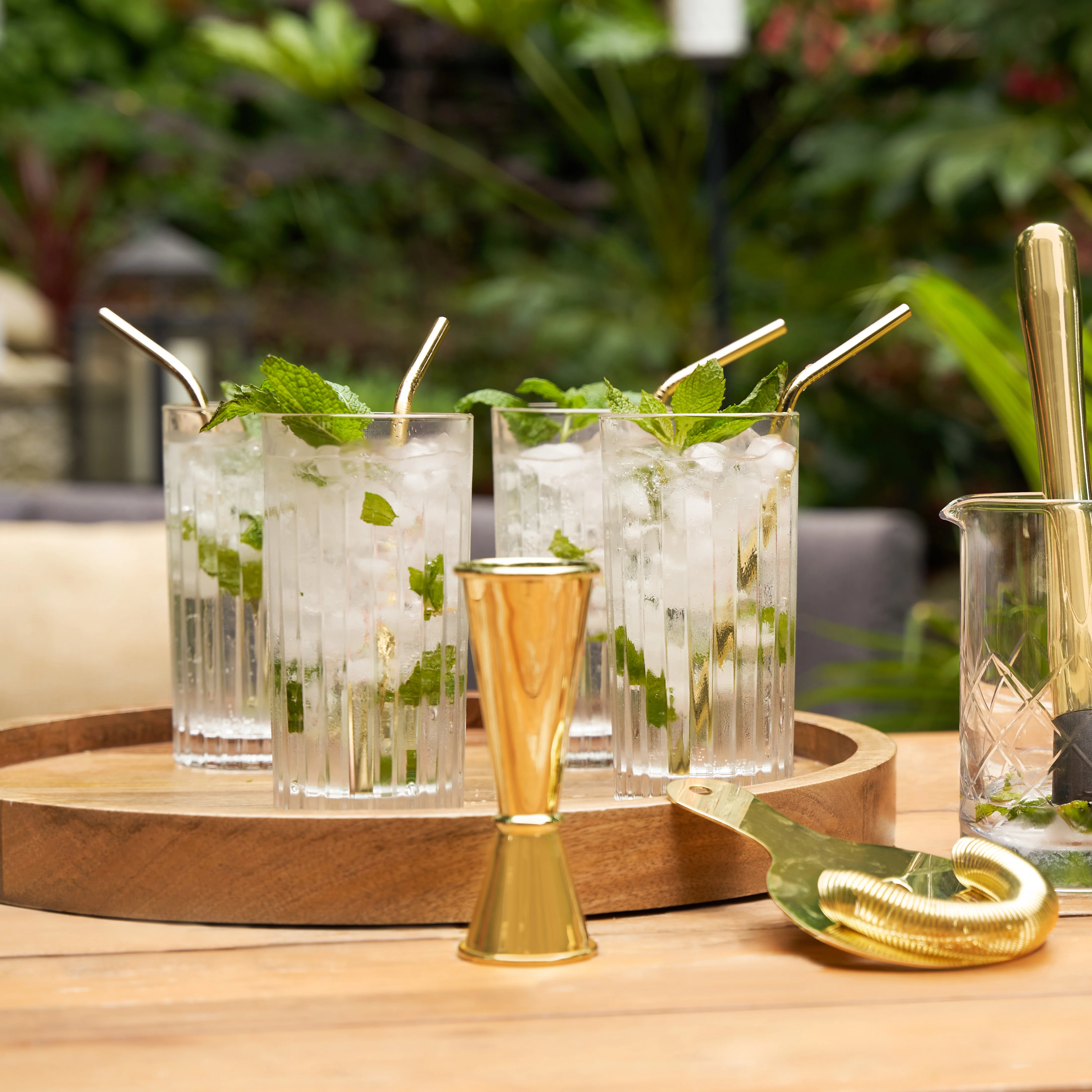 Reserve Milo Crystal Highball Glasses, Set of 4 - Image 5