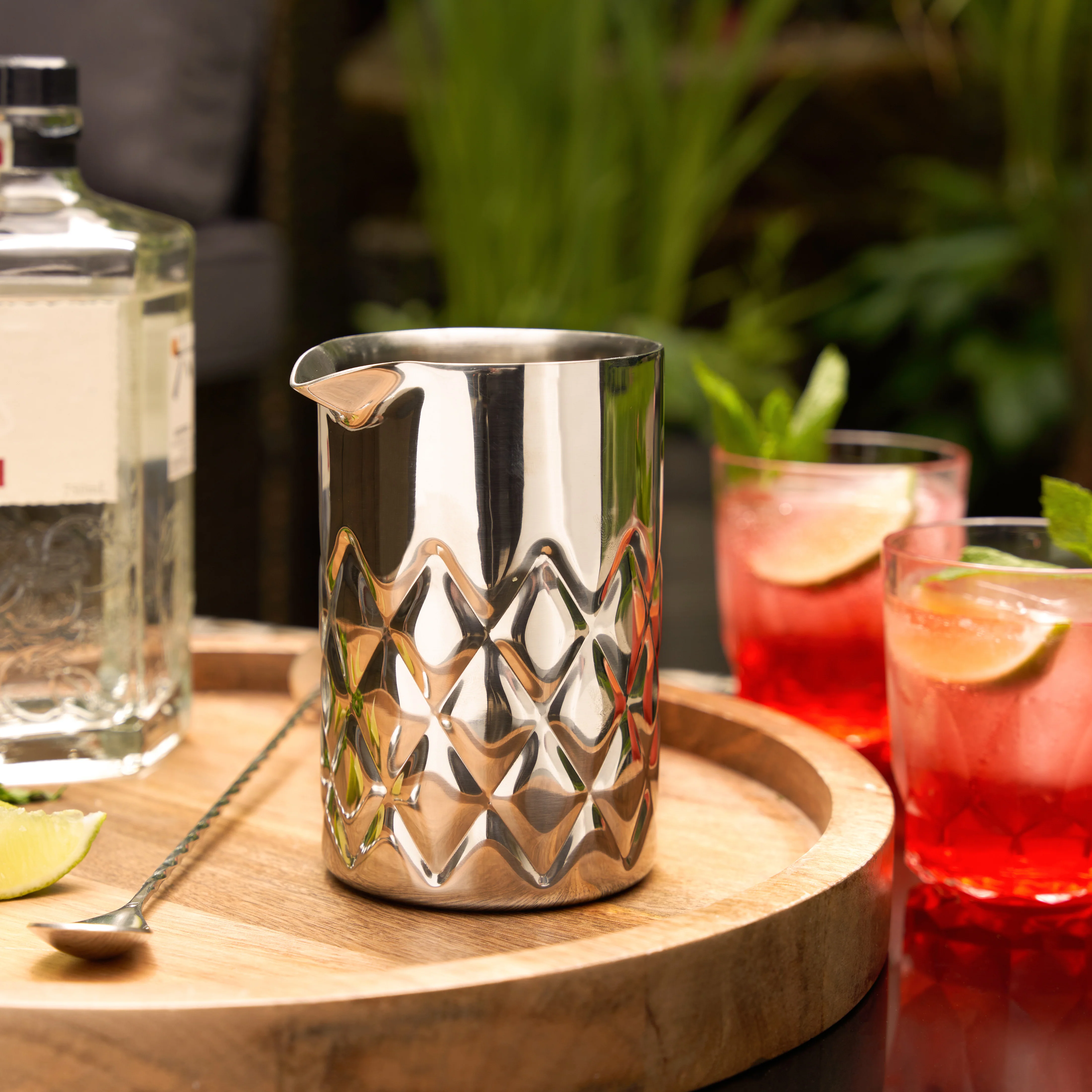 Admiral Double Walled Mixing Glass in Stainless Steel - Image 4