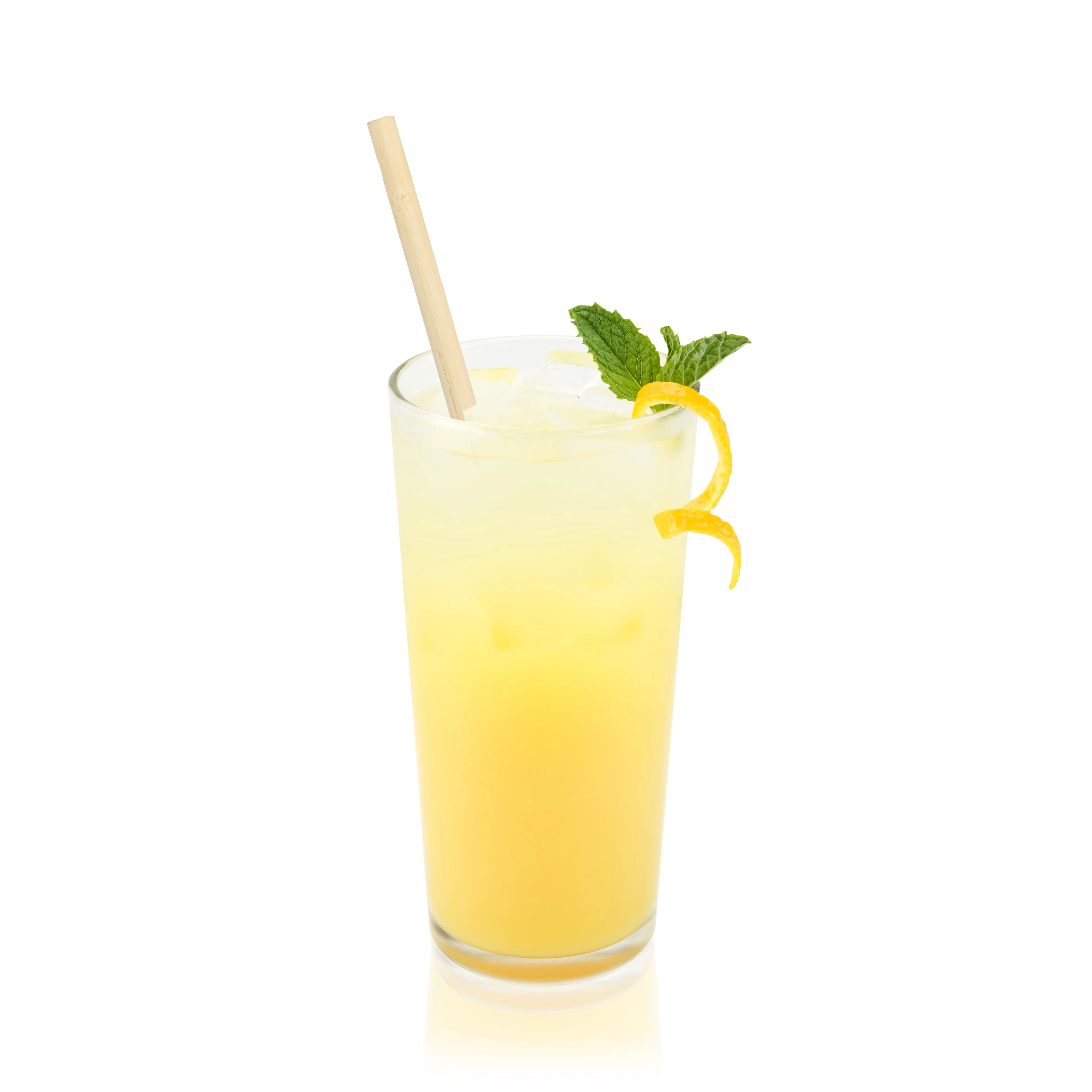 Bamboo Straws with Cleaning Brush, Set of 10 - Image 3