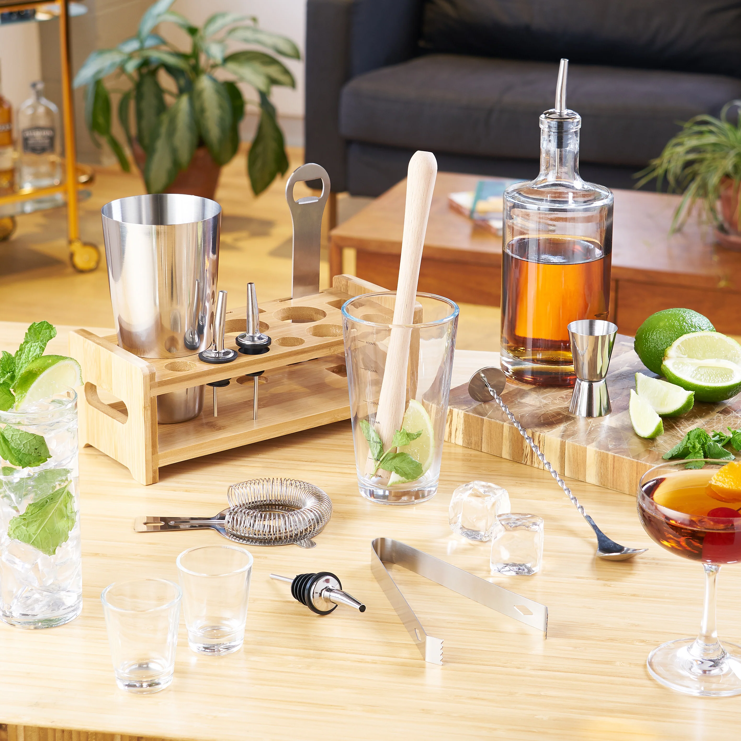 14-Piece Mixologist Barware Set - Image 5