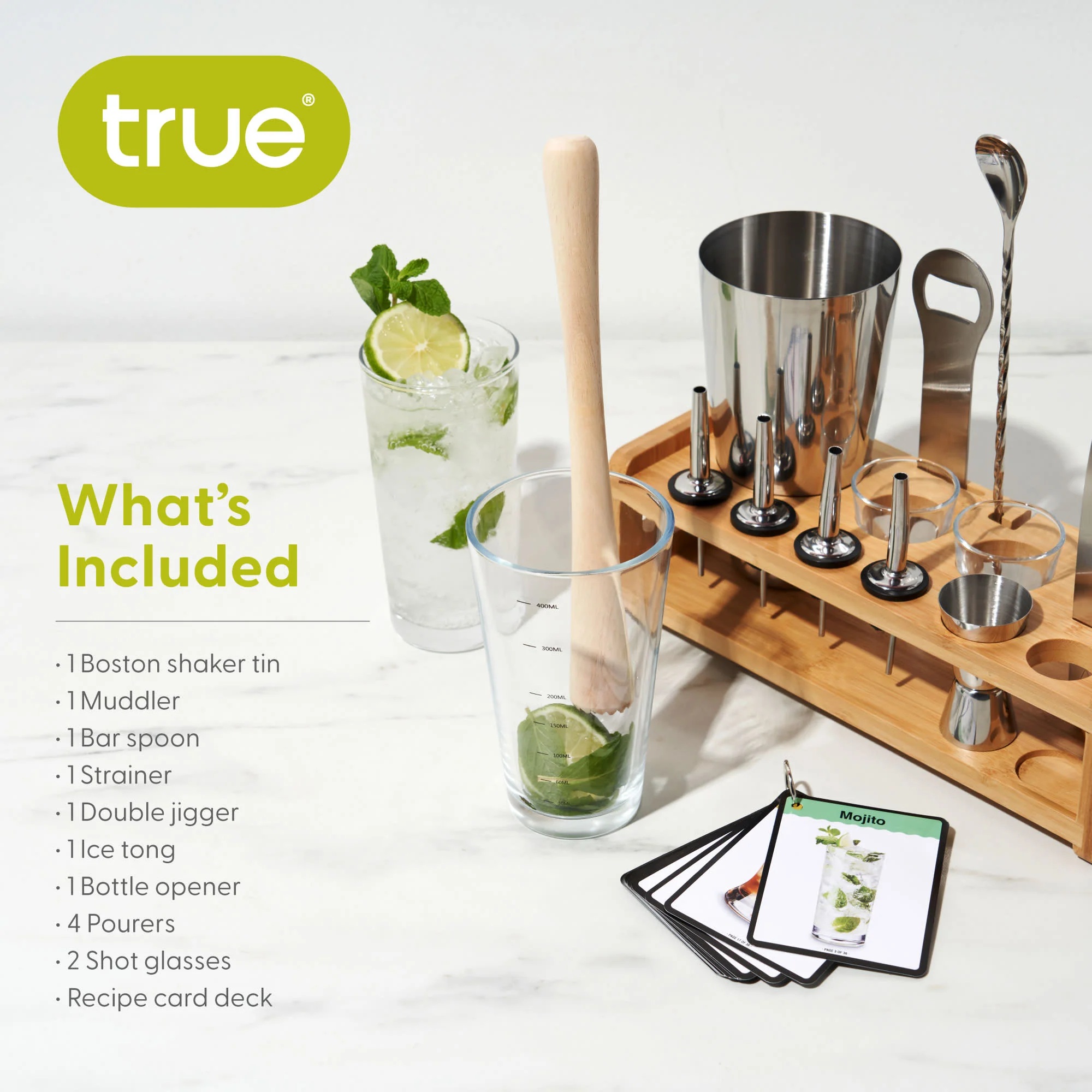 14-Piece Mixologist Barware Set - Image 6