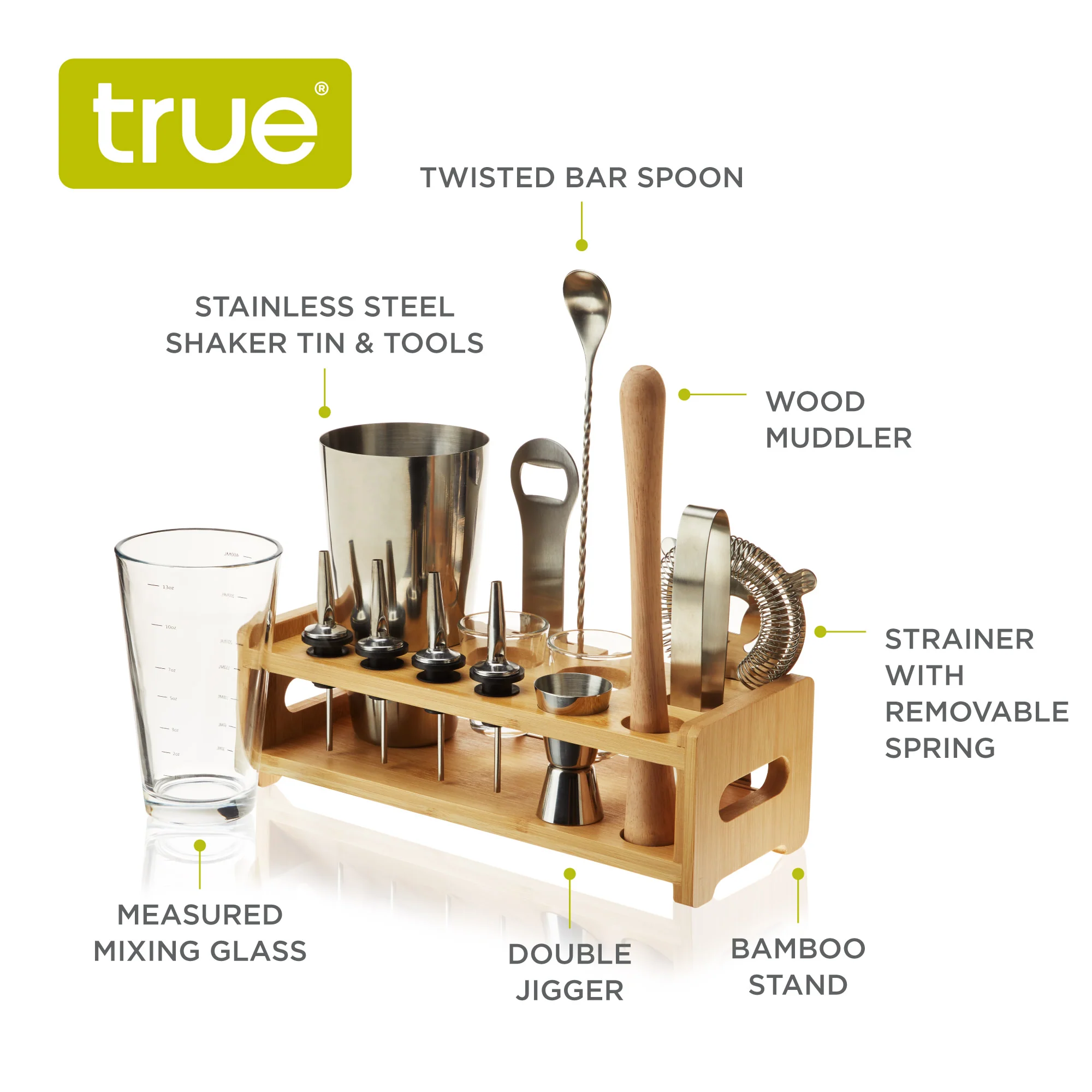 14-Piece Mixologist Barware Set - Image 8