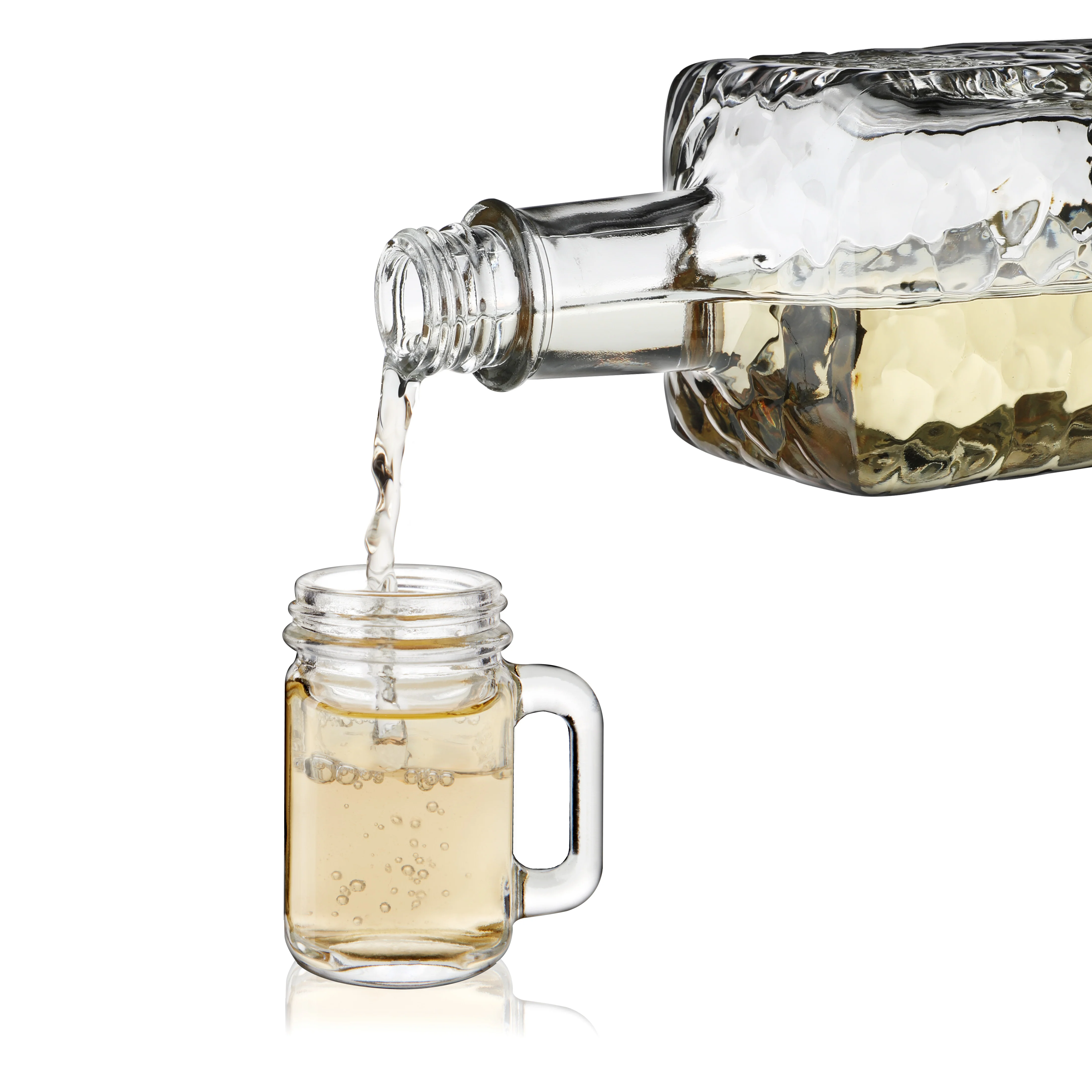 Mason Jar 1 oz Shot Glasses, Set of 6 - Image 3