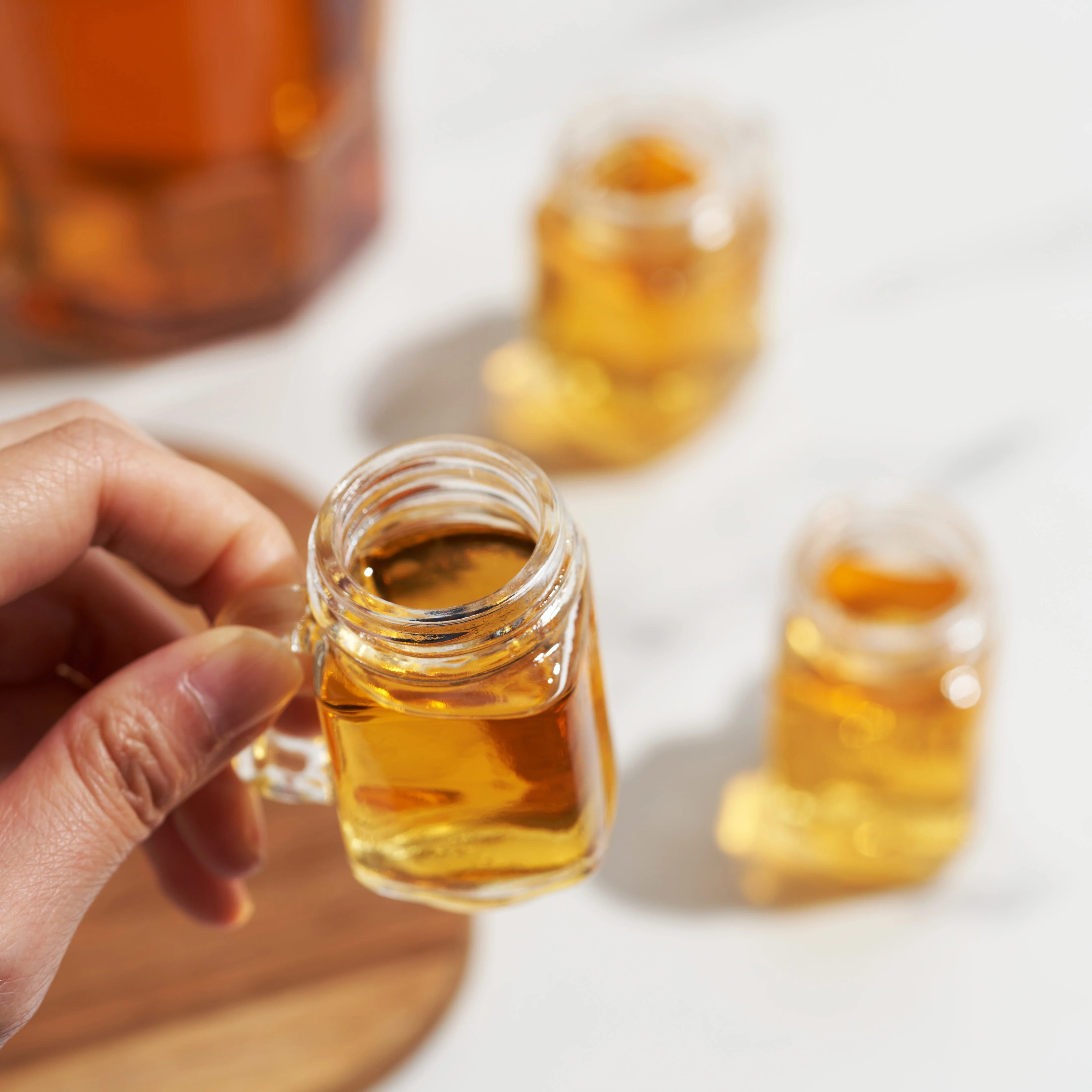 Mason Jar 1 oz Shot Glasses, Set of 6 - Image 6