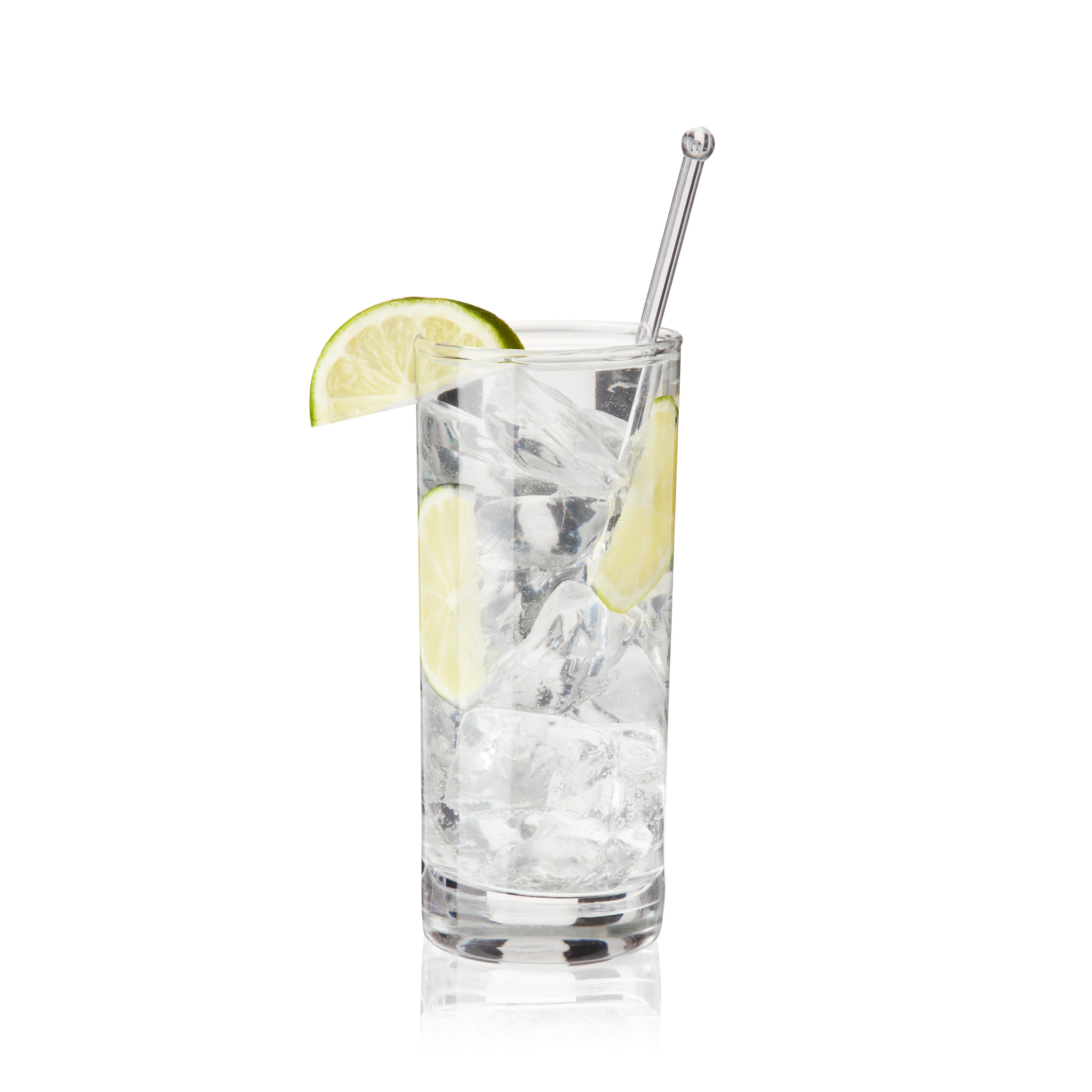 Cocktail Plastic Stir Sticks in Clear, Set of 25 - Image 3