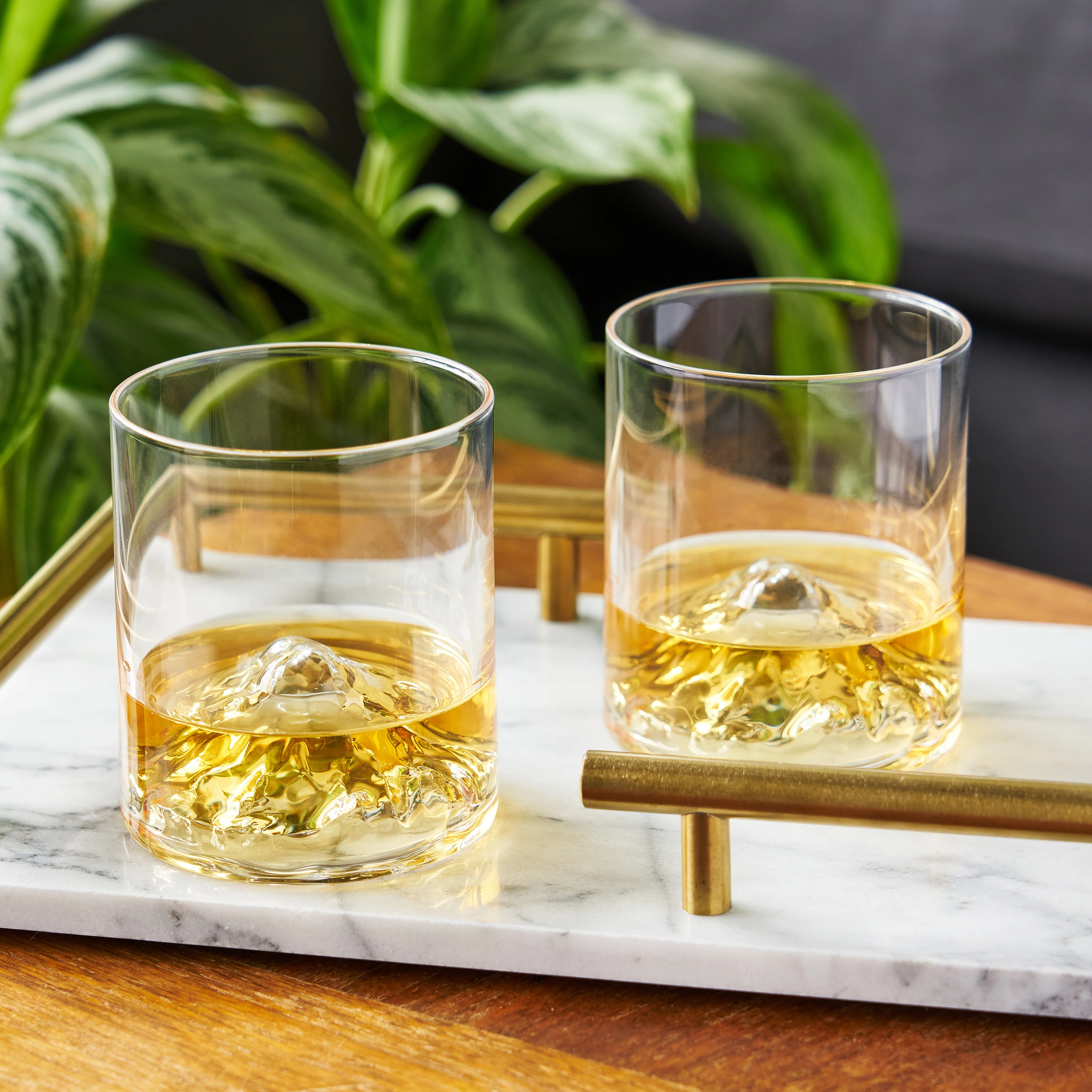 Mountain Crystal Tumblers, Set of 2 - Image 4