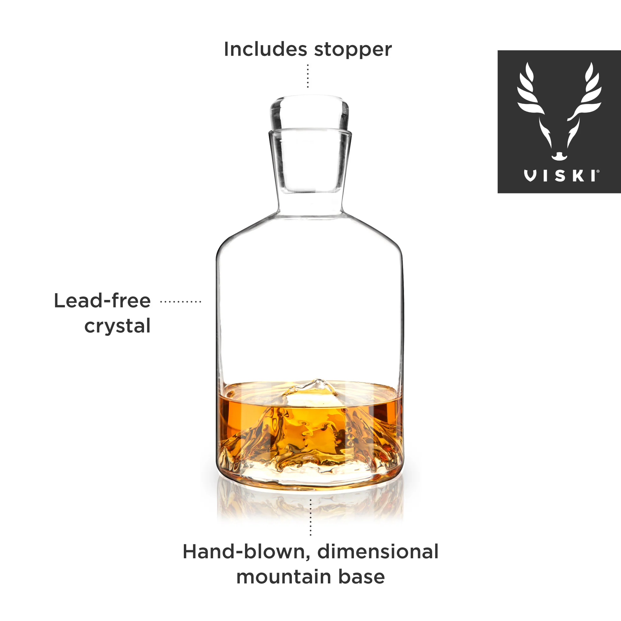 Mountain Crystal Liquor Decanter - Image 5