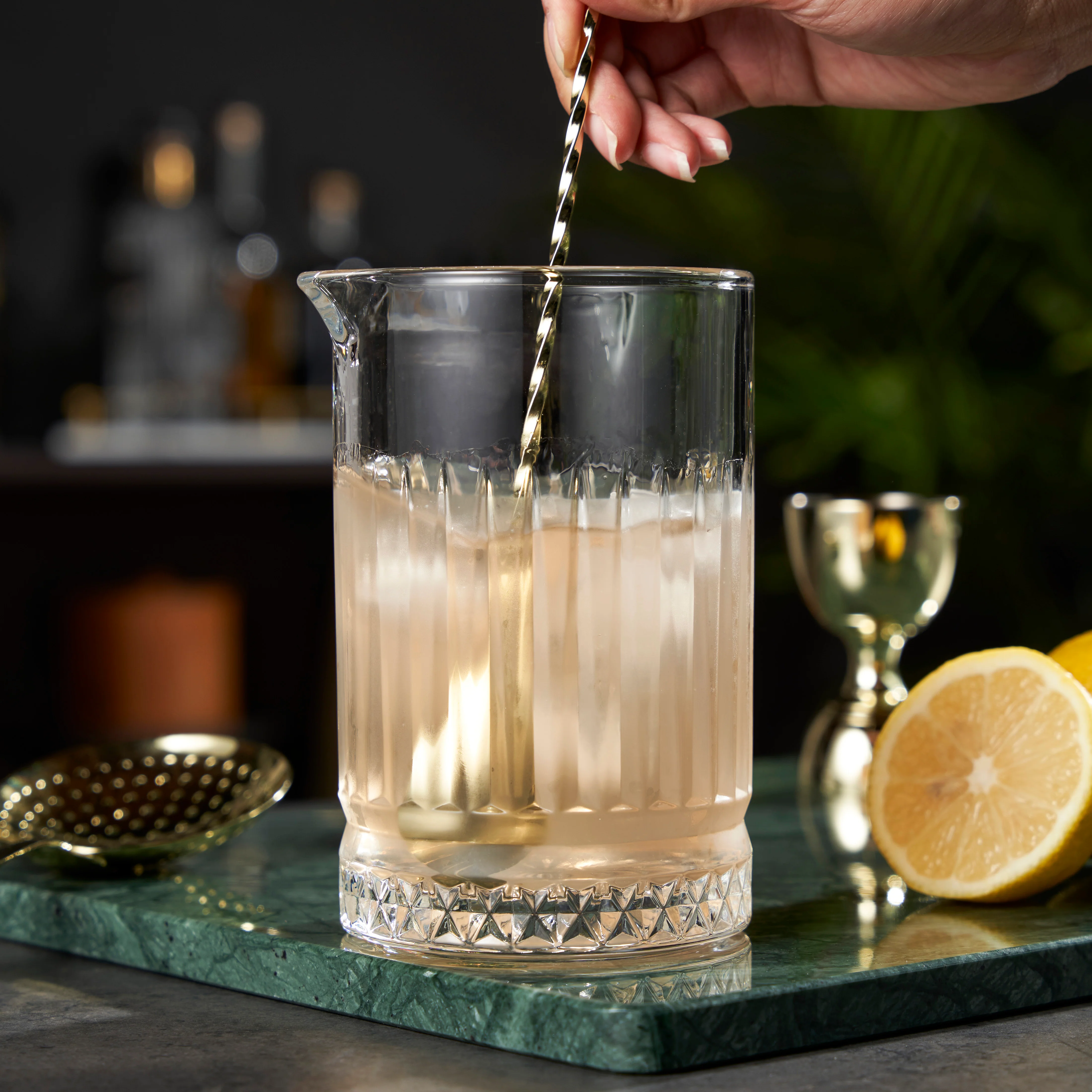 Pedestal Crystal Mixing Glass - Image 5