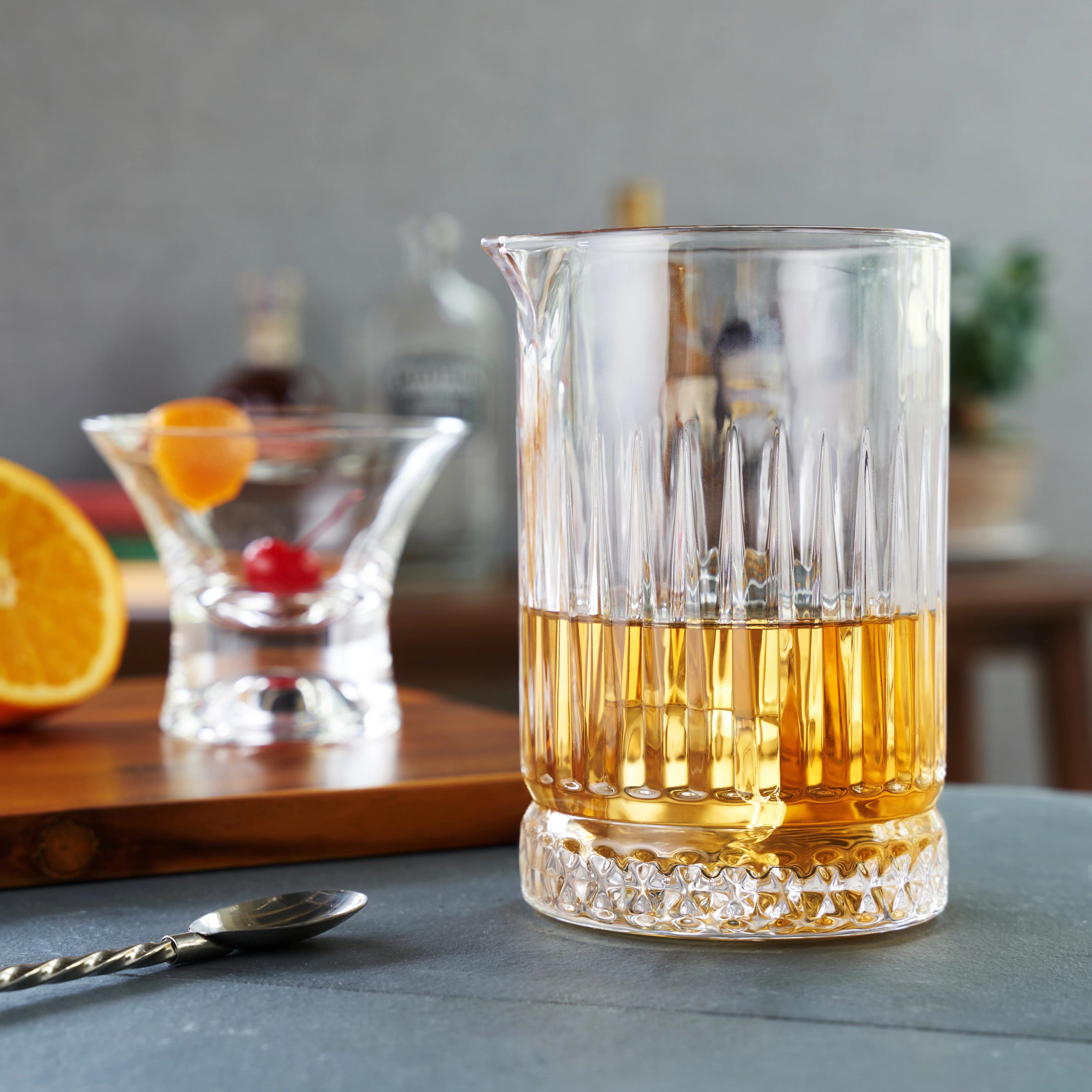 Pedestal Crystal Mixing Glass - Image 6