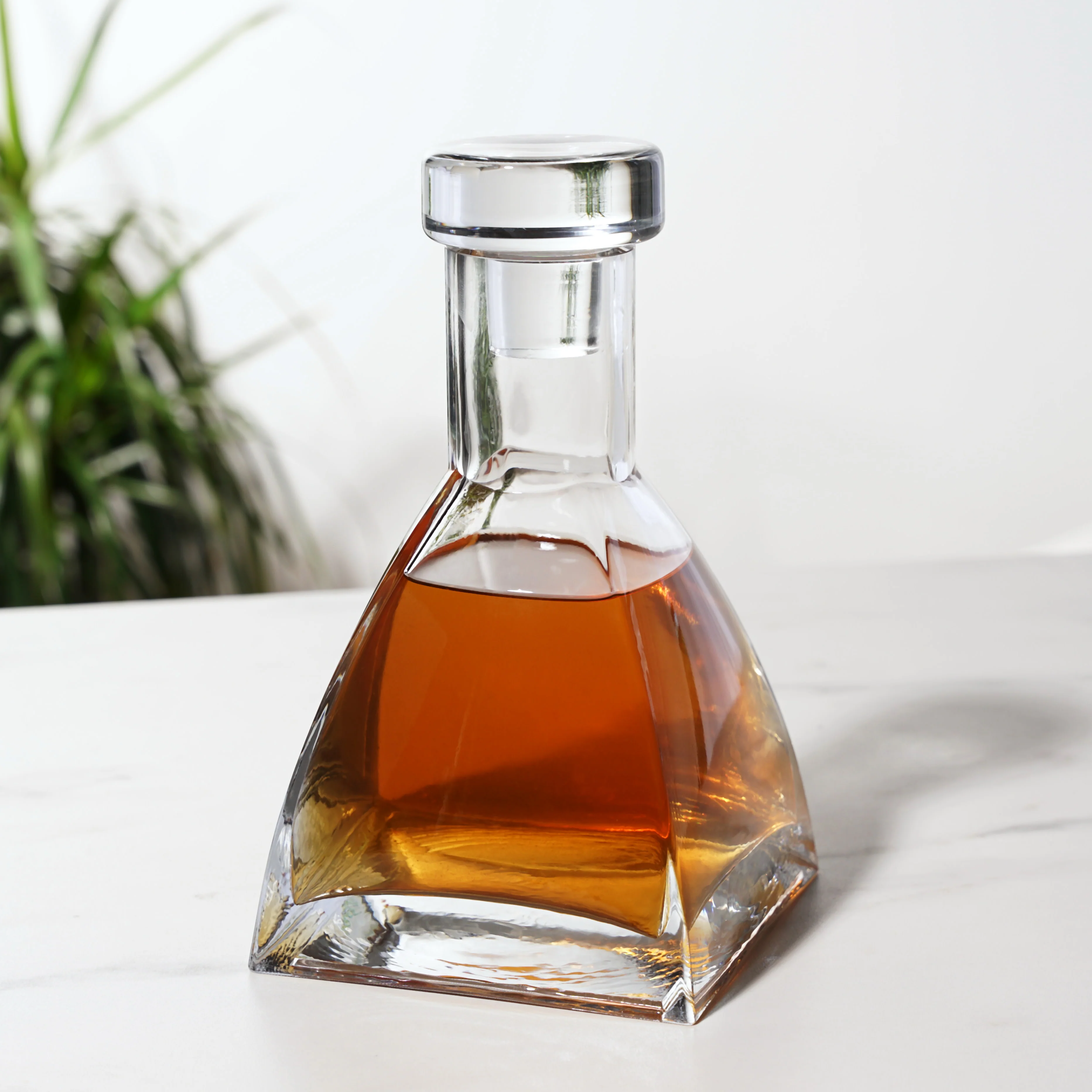 Apex 26 oz Spirit Decanter with Crystal Stopper - Image 6