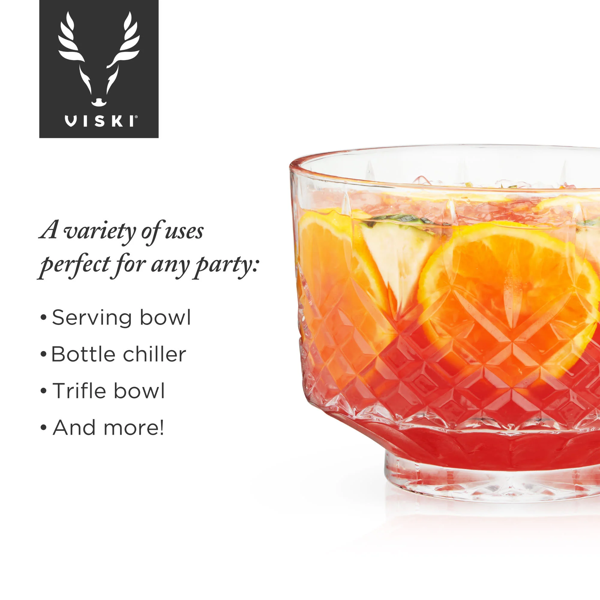 Admiral Crystal Punch Bowl - Image 7