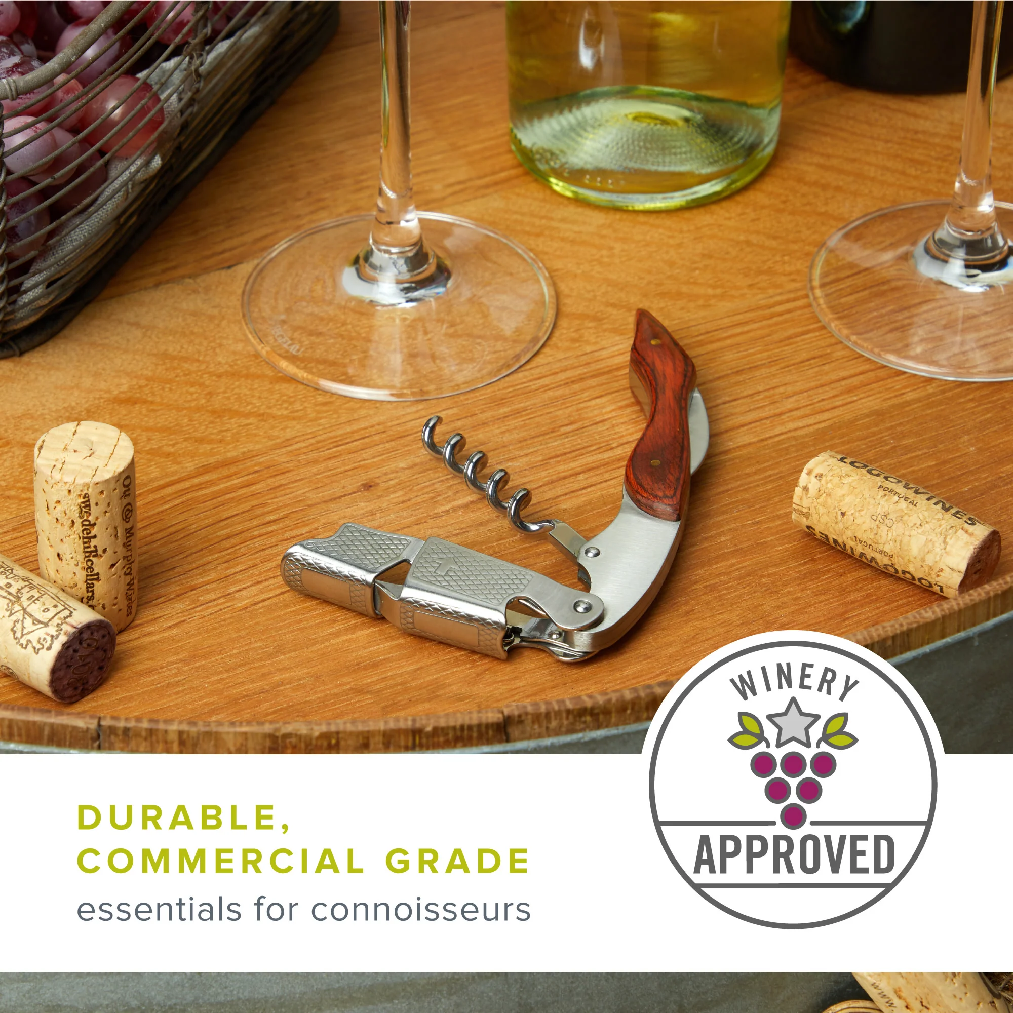 Sommelier Professional Corkscrew in Stainless Steel - Image 8