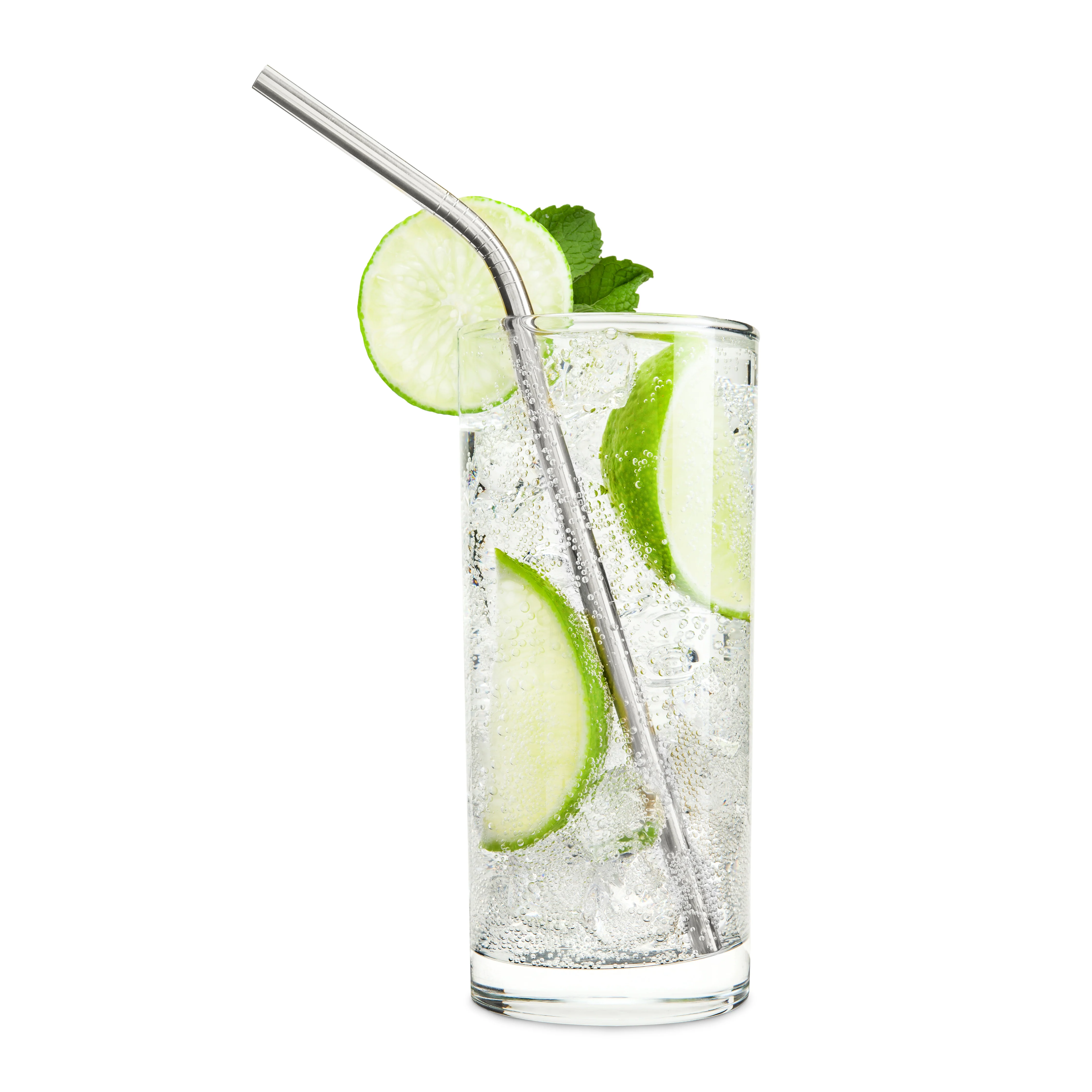 Savoy Straws in Stainless Steel, Set of 4 - Image 3