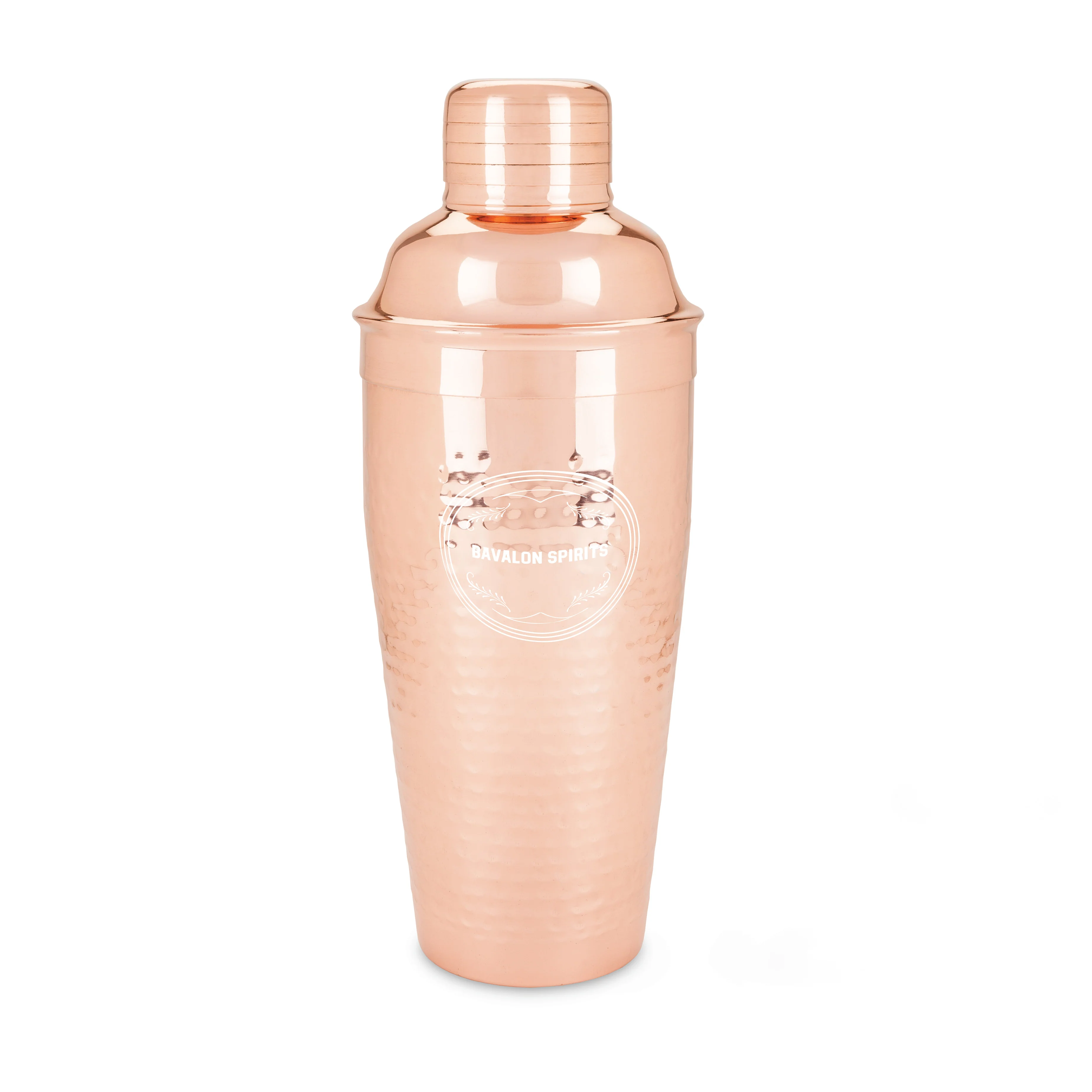 Hammered Cocktail Shaker in Copper - Image 3