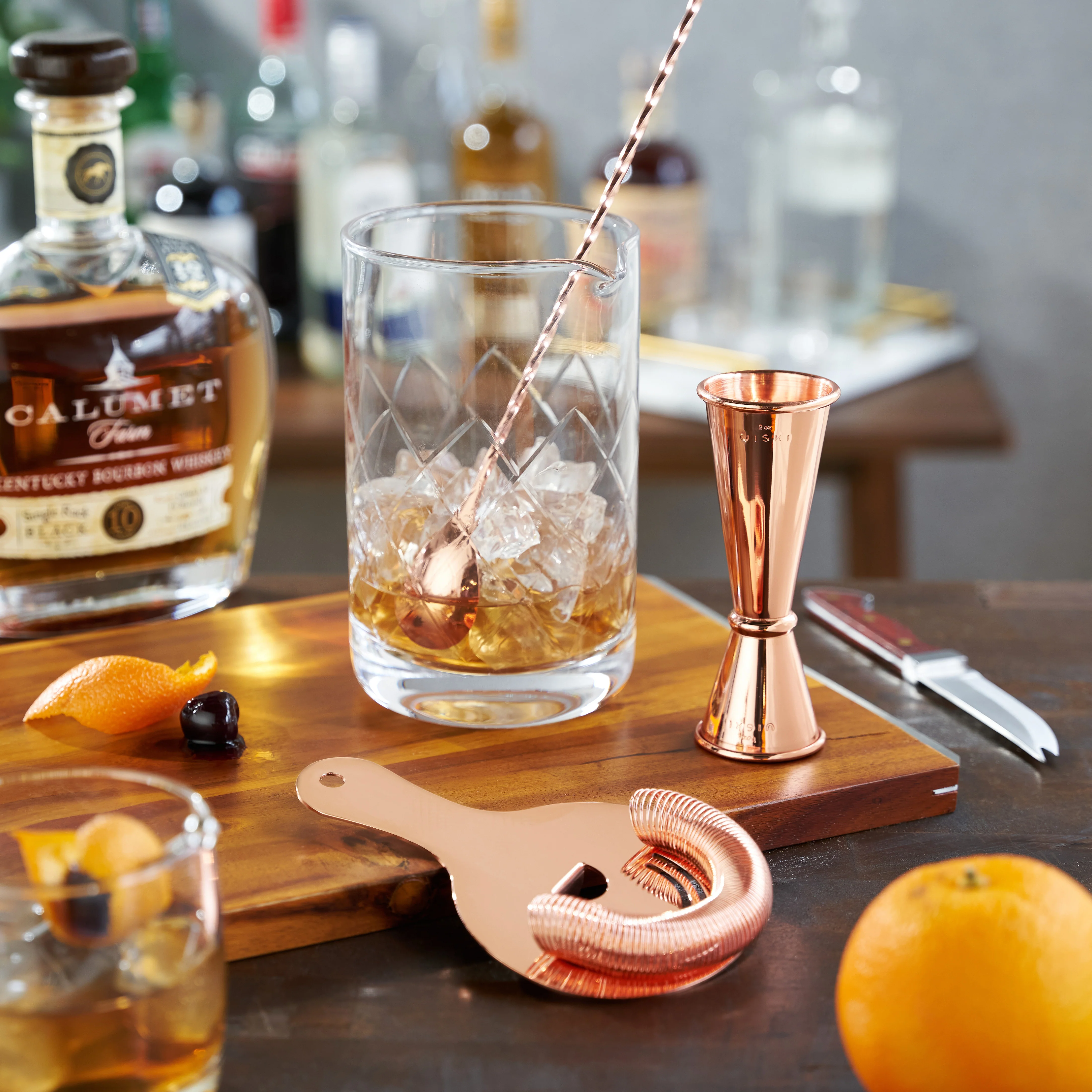 Summit 4-Piece Barware Set in Copper - Image 6