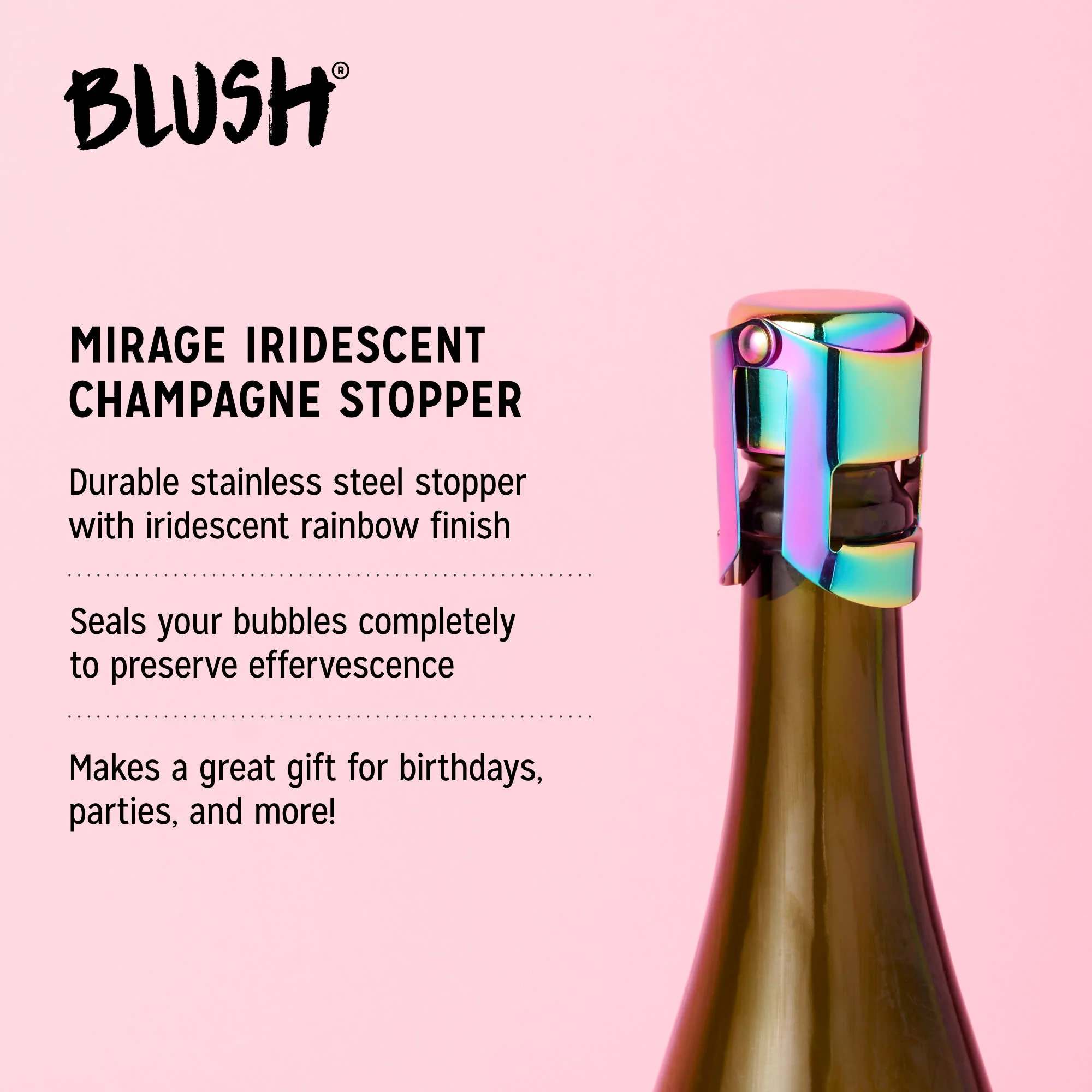 Mirage Rainbow Champagne Stopper - Image 6