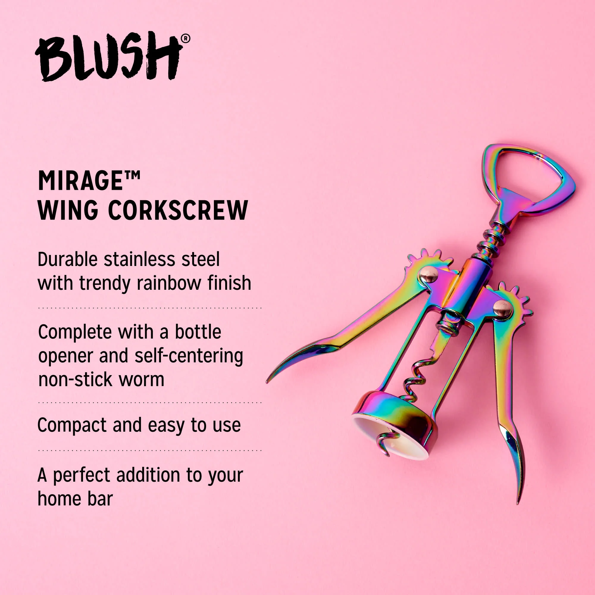 Mirage Rainbow Winged Corkscrew - Image 5